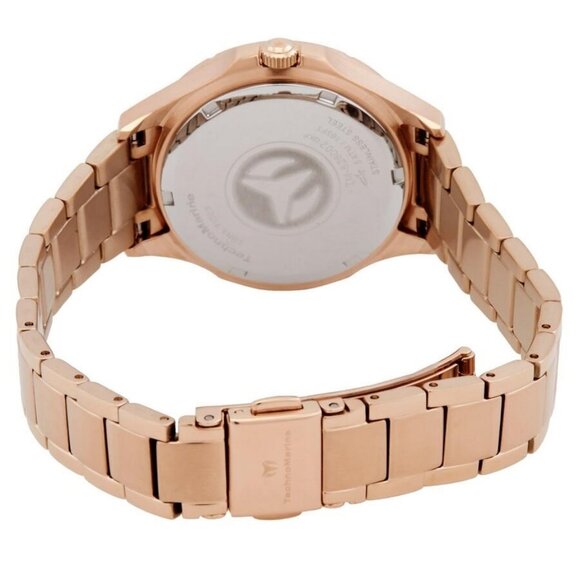 NWT Authentic Technomarine Luna Quartz Crystal Women's Watch - Picture 3 of 3